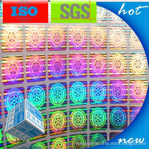 Cheap Anti-fake Security Hologram Label Sticker